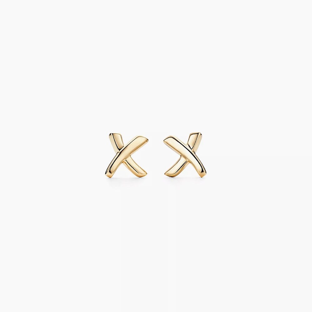 STUNNING TIFFANY ‘PALOMA PICASSO’ GOLD EARRINGS